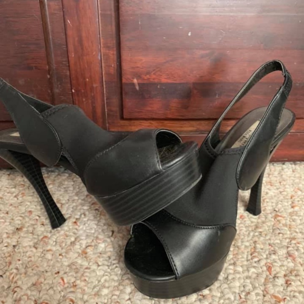 Black heels